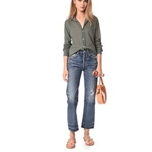 Citizens of Humanity Gia straight leg crop in Rollins 24 26L